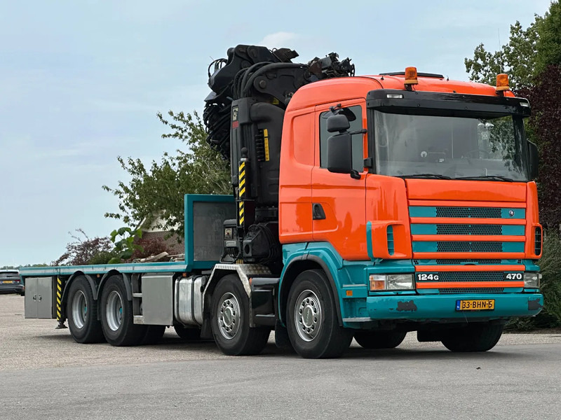 Scania R124-470 8X4!! HIAB70TM/FLY-JIB!!WINCH/LIER!!TOP!! - Kraanwagen: afbeelding 2 Scania R124-470 8X4!! HIAB70TM/FLY-JIB!!WINCH/LIER!!TOP!! - Kraanwagen: afbeelding 2