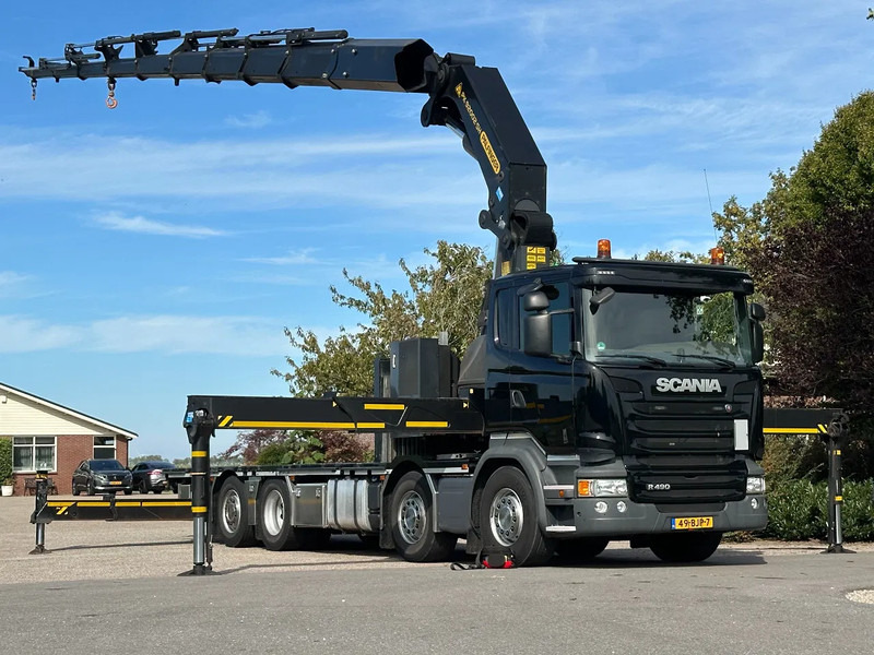 Scania R490 PALFINGER 92TM!! 2017!!ONLY 66TKM!!!NEW!! - Kraanwagen: afbeelding 1 Scania R490 PALFINGER 92TM!! 2017!!ONLY 66TKM!!!NEW!! - Kraanwagen: afbeelding 1