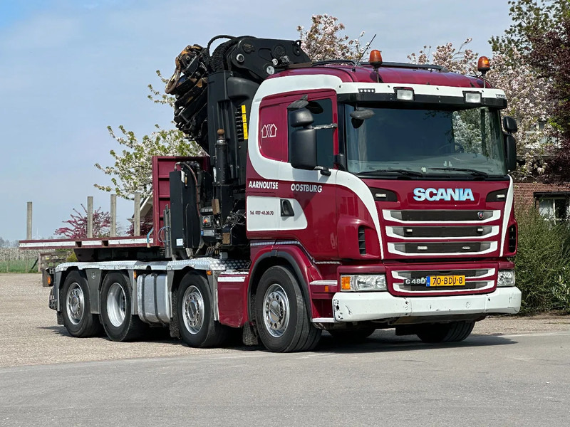 Scania G480 !!TRUCK/TRACTOR!!!CRANE/GRUE/HIAB 105TM!!TOP!EURO6!! - Trekker: afbeelding 4 Scania G480 !!TRUCK/TRACTOR!!!CRANE/GRUE/HIAB 105TM!!TOP!EURO6!! - Trekker: afbeelding 4
