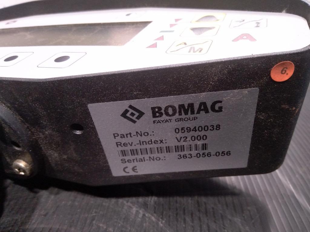 Bomag BM2000-75 - - Instrumentenpaneel voor Bouwmachine: afbeelding 4 Bomag BM2000-75 - - Instrumentenpaneel voor Bouwmachine: afbeelding 4