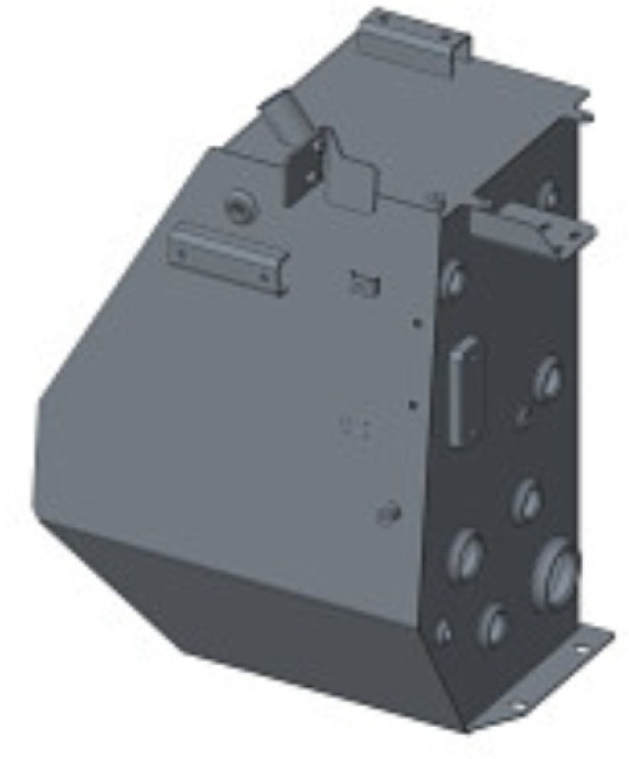 Case 48008259 - 47773204 - Hydrauliektank voor Bouwmachine: afbeelding 3 Case 48008259 - 47773204 - Hydrauliektank voor Bouwmachine: afbeelding 3