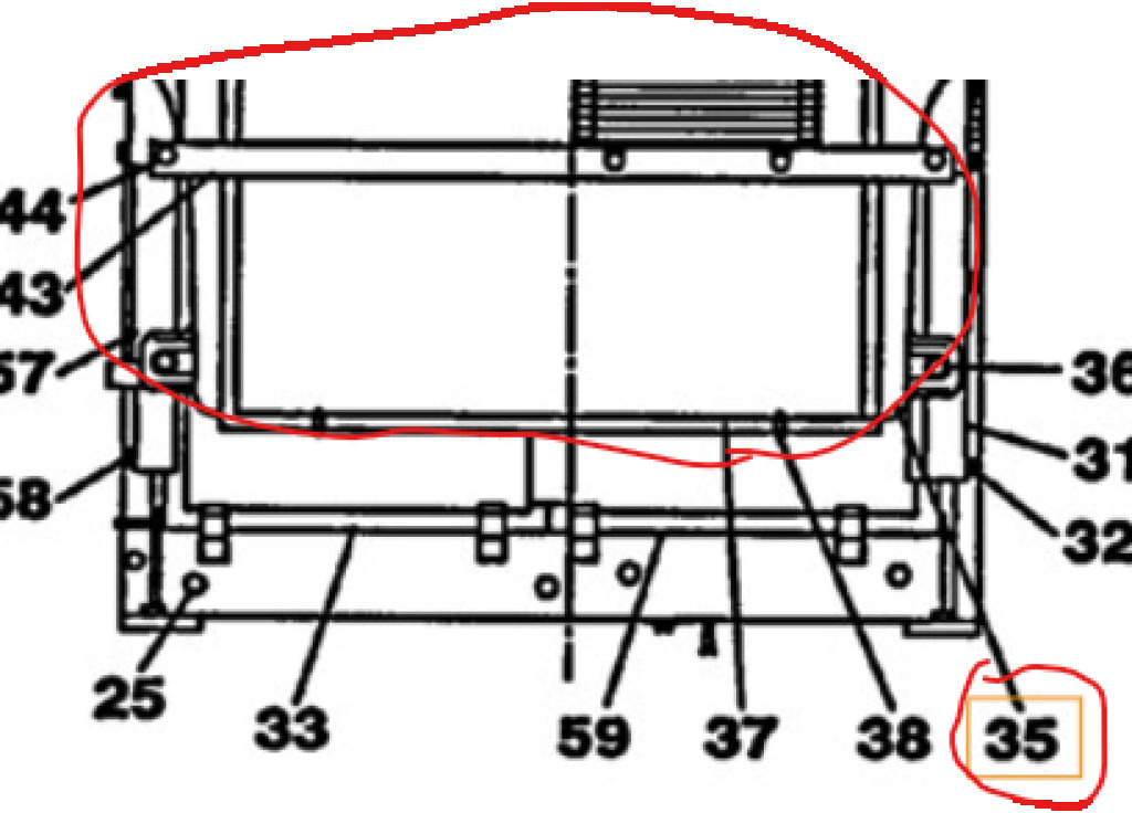 Case LN001750 - Intercooler voor Bouwmachine: afbeelding 1 Case LN001750 - Intercooler voor Bouwmachine: afbeelding 1