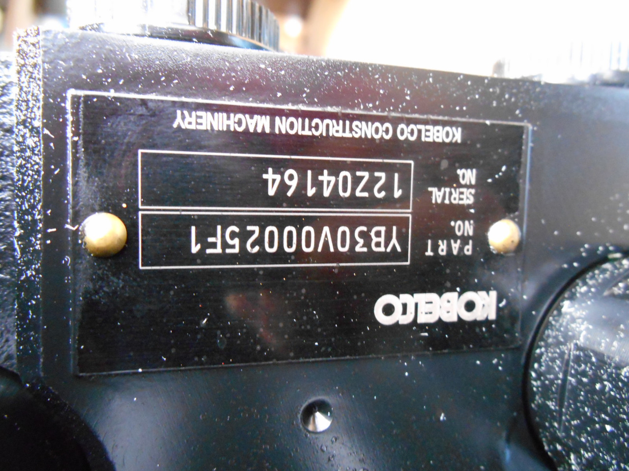 Kobelco YB30V00025F1 - Hydraulische klep voor Bouwmachine: afbeelding 1 Kobelco YB30V00025F1 - Hydraulische klep voor Bouwmachine: afbeelding 1