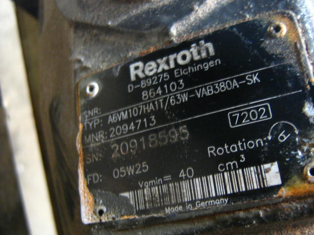 Rexroth A6VM140HA1TA/63W-VZB380A-SK - - Hydromotor voor Bouwmachine: afbeelding 1 Rexroth A6VM140HA1TA/63W-VZB380A-SK - - Hydromotor voor Bouwmachine: afbeelding 1