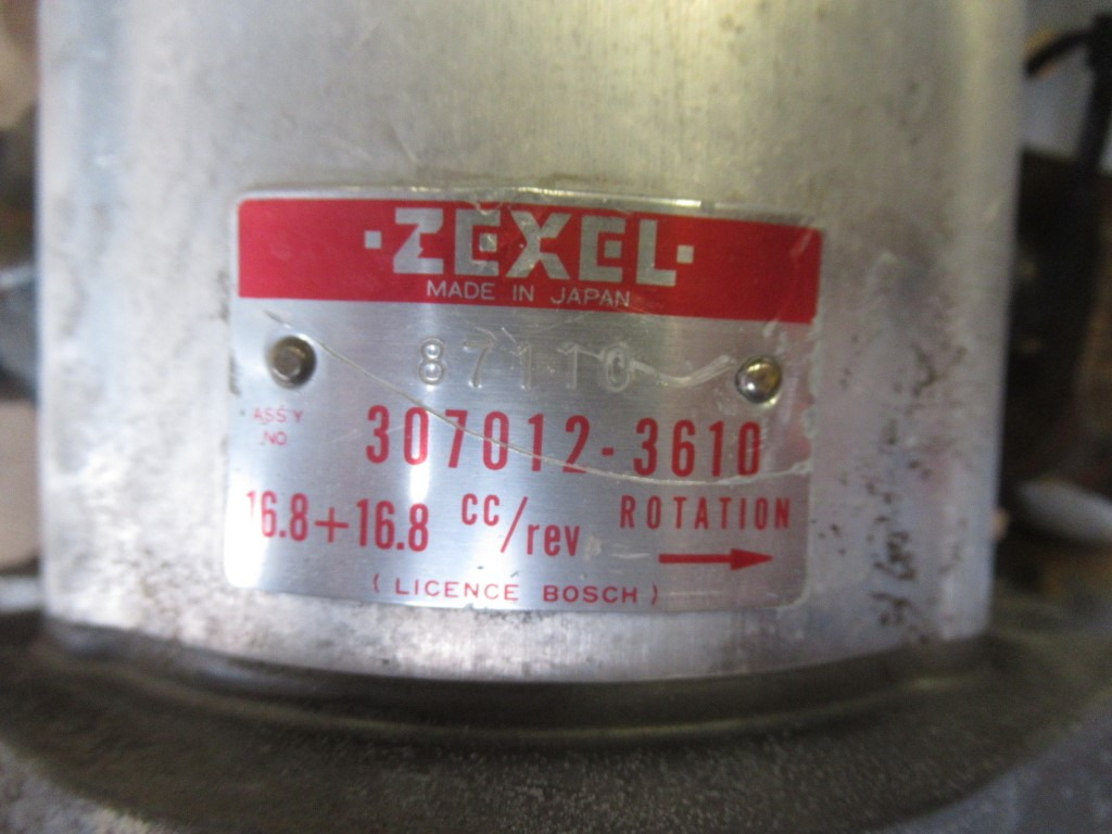 Zexel 307012-3610 - - Hydraulische pomp voor Bouwmachine: afbeelding 4 Zexel 307012-3610 - - Hydraulische pomp voor Bouwmachine: afbeelding 4