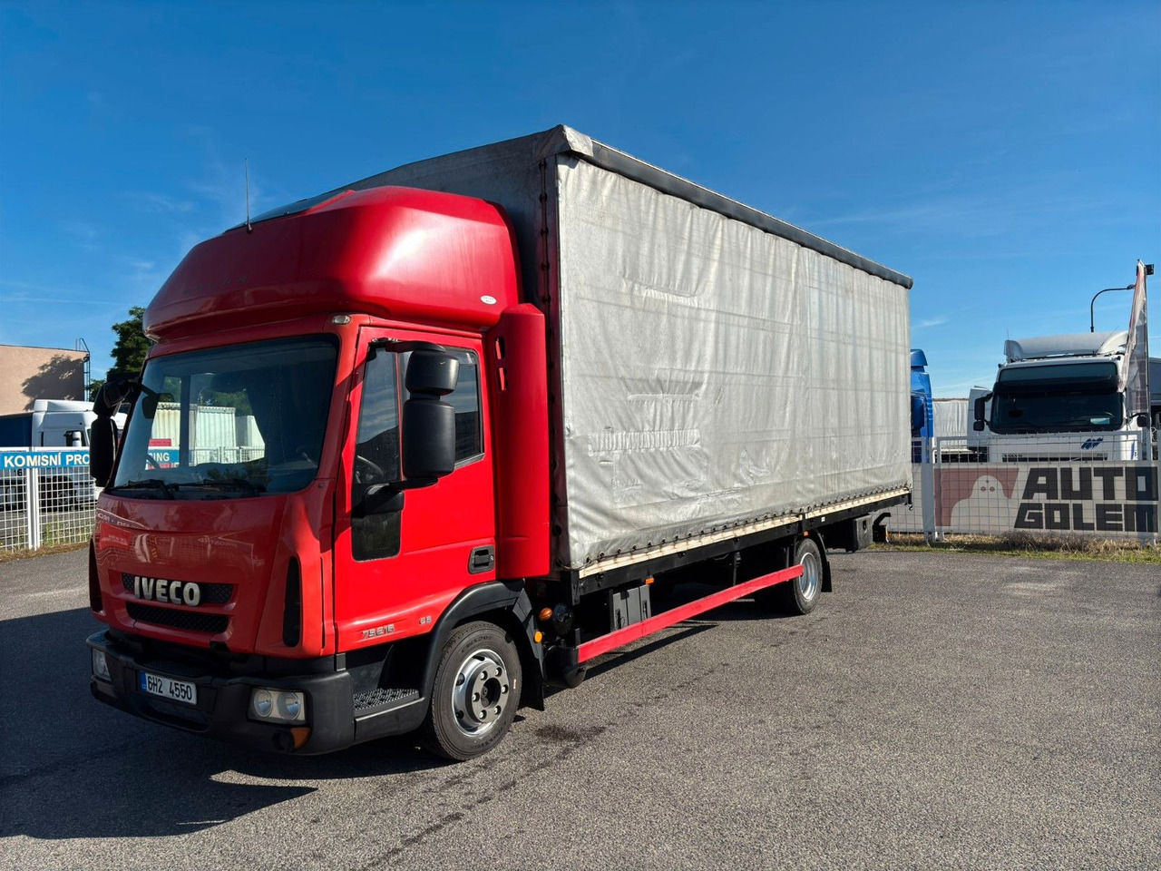 Iveco EuroCargo 75E16 - Schuifzeilen bestelwagen: afbeelding 1 Iveco EuroCargo 75E16 - Schuifzeilen bestelwagen: afbeelding 1