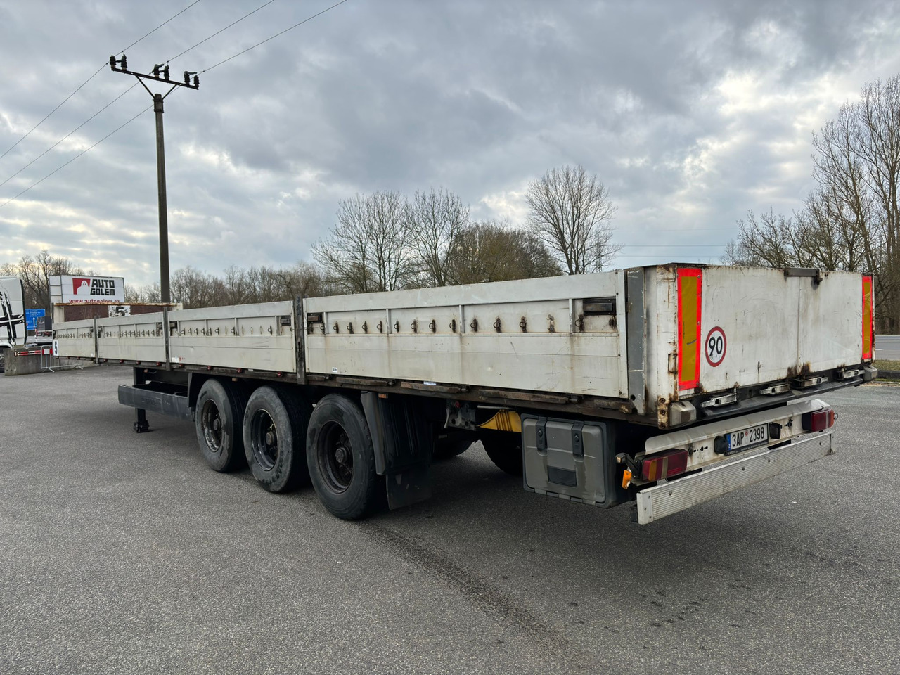 Open bak met boorden oplegger KRONE SD P: afbeelding 6