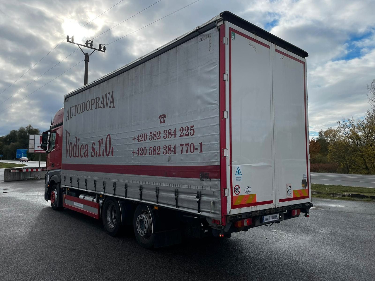 Mercedes-Benz Actros 2545 - Schuifzeilen vrachtwagen: afbeelding 4 Mercedes-Benz Actros 2545 - Schuifzeilen vrachtwagen: afbeelding 4