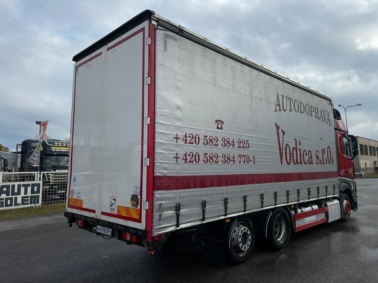 Mercedes-Benz Actros 2545 - Schuifzeilen vrachtwagen: afbeelding 3 Mercedes-Benz Actros 2545 - Schuifzeilen vrachtwagen: afbeelding 3