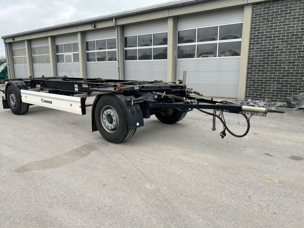 Krone 2 Achswechselfahrgestell, Typ: MAXI AZW 18 eL3B7 - Containertransporter/ Wissellaadbak aanhangwagen: afbeelding 4 Krone 2 Achswechselfahrgestell, Typ: MAXI AZW 18 eL3B7 - Containertransporter/ Wissellaadbak aanhangwagen: afbeelding 4