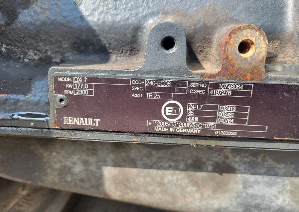 Wał korbowy RENAULT DXi VOLVO - Motor voor Vrachtwagen: afbeelding 1 Wał korbowy RENAULT DXi VOLVO - Motor voor Vrachtwagen: afbeelding 1