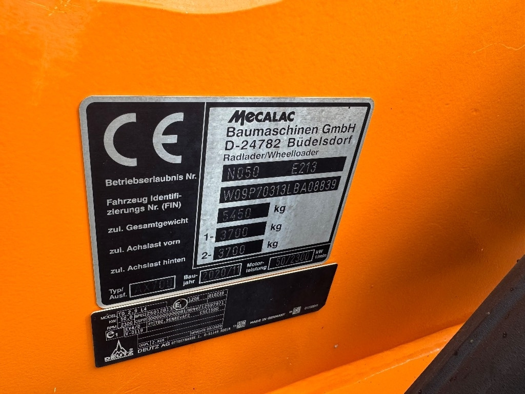 Ahlmann AX 700 - Wiellader: afbeelding 4 Ahlmann AX 700 - Wiellader: afbeelding 4