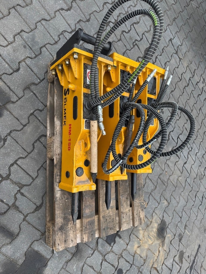 Hamer solmec HM 150 - Hydraulische hamer voor Bouwmachine: afbeelding 3 Hamer solmec HM 150 - Hydraulische hamer voor Bouwmachine: afbeelding 3