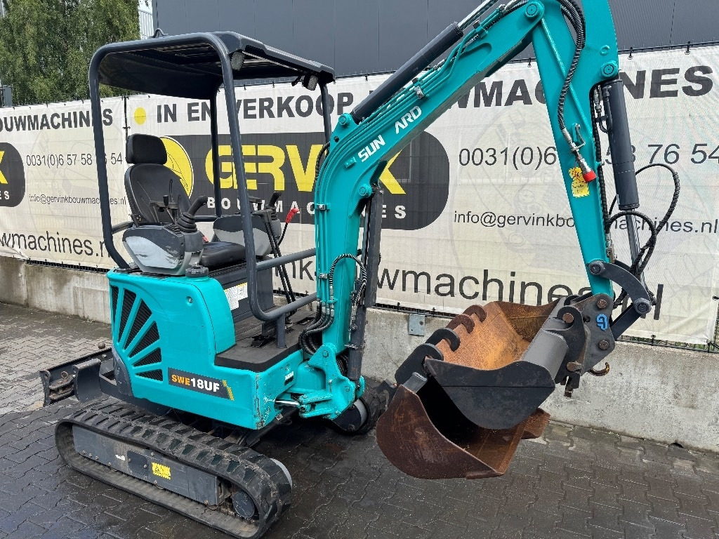 Sunward SWE 18 UF - Minigraafmachine: afbeelding 1 Sunward SWE 18 UF - Minigraafmachine: afbeelding 1