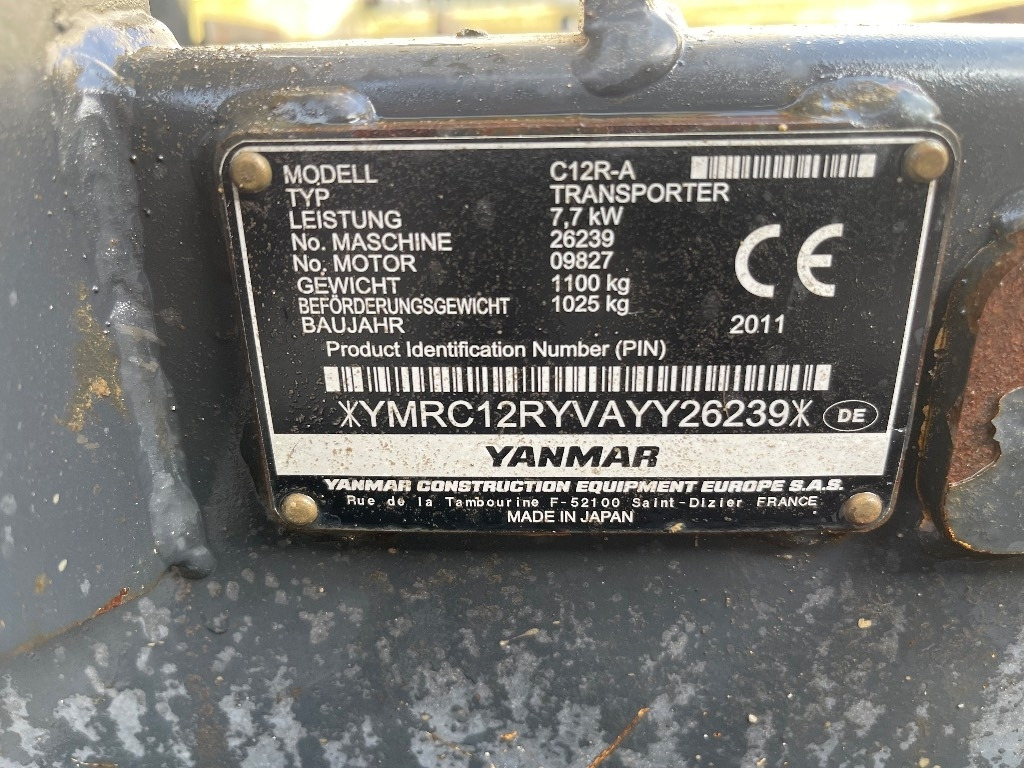 Yanmar C 12 R - Minidumper: afbeelding 5 Yanmar C 12 R - Minidumper: afbeelding 5
