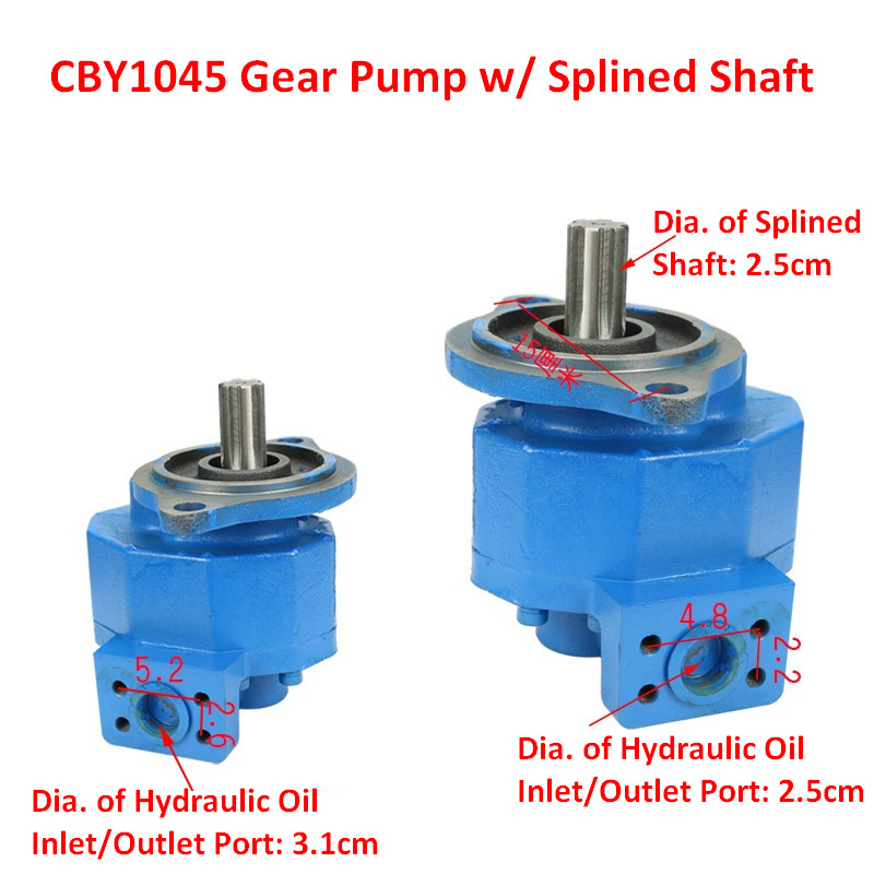 Nieuw Hydraulische pomp voor Wiellader Qingdao Promising Hydraulic Gear Pumps for China Loader: afbeelding 6