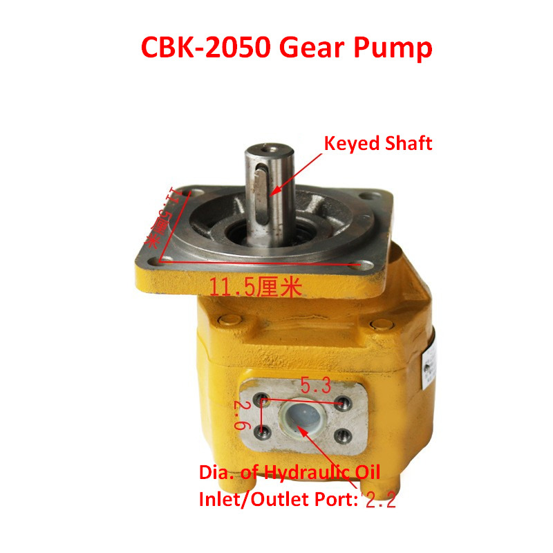 Nieuw Hydraulische pomp voor Wiellader Qingdao Promising Hydraulic Gear Pumps for China Loader: afbeelding 9