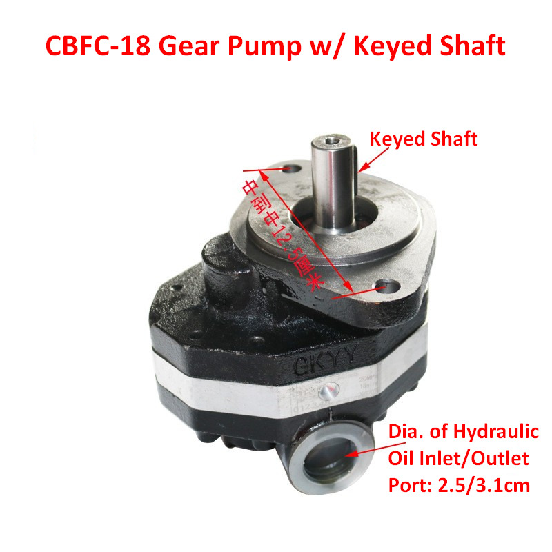 Nieuw Hydraulische pomp voor Wiellader Qingdao Promising Hydraulic Gear Pumps for China Loader: afbeelding 18