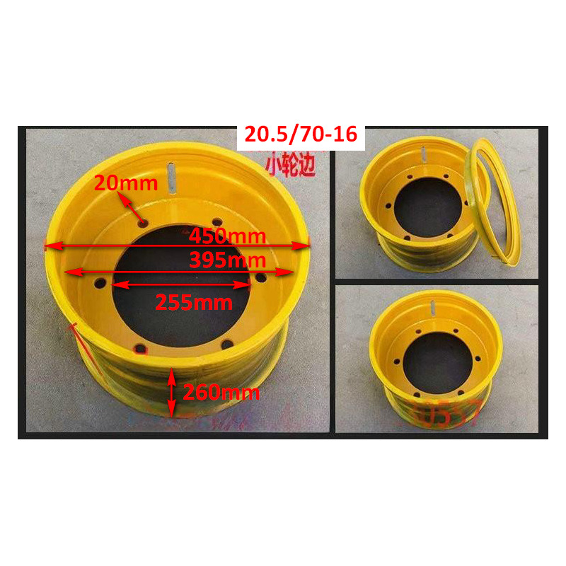 Qingdao Promising Wheel Rim for China Loader - Velg voor Wiellader: afbeelding 2 Qingdao Promising Wheel Rim for China Loader - Velg voor Wiellader: afbeelding 2