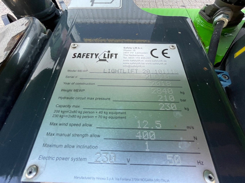 Hinowa Lightlift 20.10 IIIS - Knikarmhoogwerker: afbeelding 3 Hinowa Lightlift 20.10 IIIS - Knikarmhoogwerker: afbeelding 3