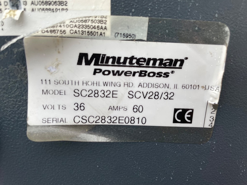 Schrobmachine Minuteman Powerboss SC2832E: afbeelding 11