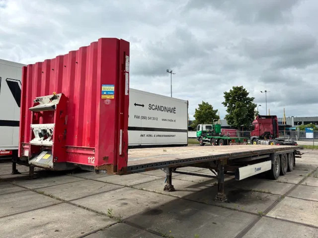 Krone SD Flatbed met rongen 41 ton standard chassis - Open bak met boorden oplegger: afbeelding 1 Krone SD Flatbed met rongen 41 ton standard chassis - Open bak met boorden oplegger: afbeelding 1