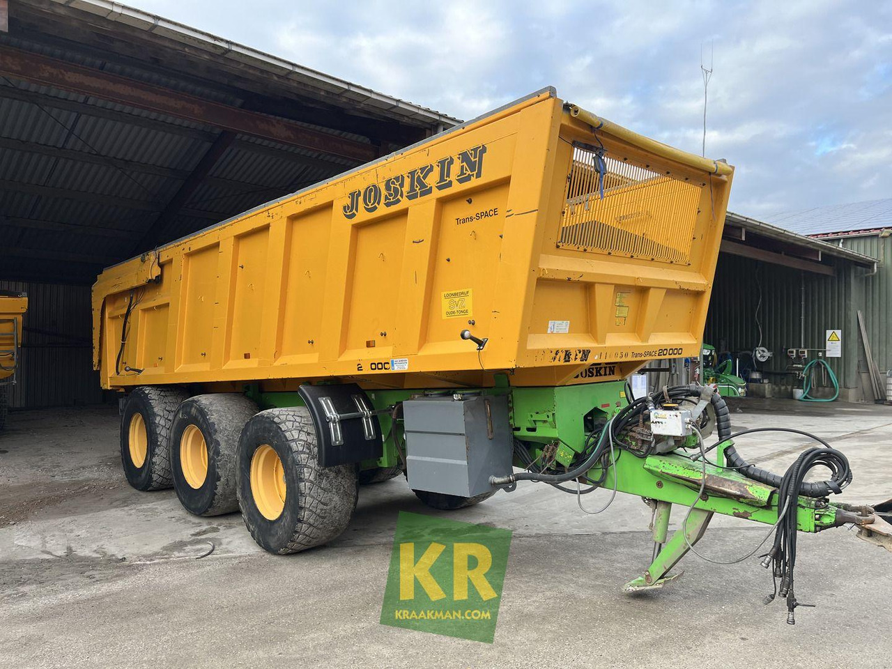 Joskin Trans-Space 2000 - Landbouwkipper: afbeelding 1 Joskin Trans-Space 2000 - Landbouwkipper: afbeelding 1