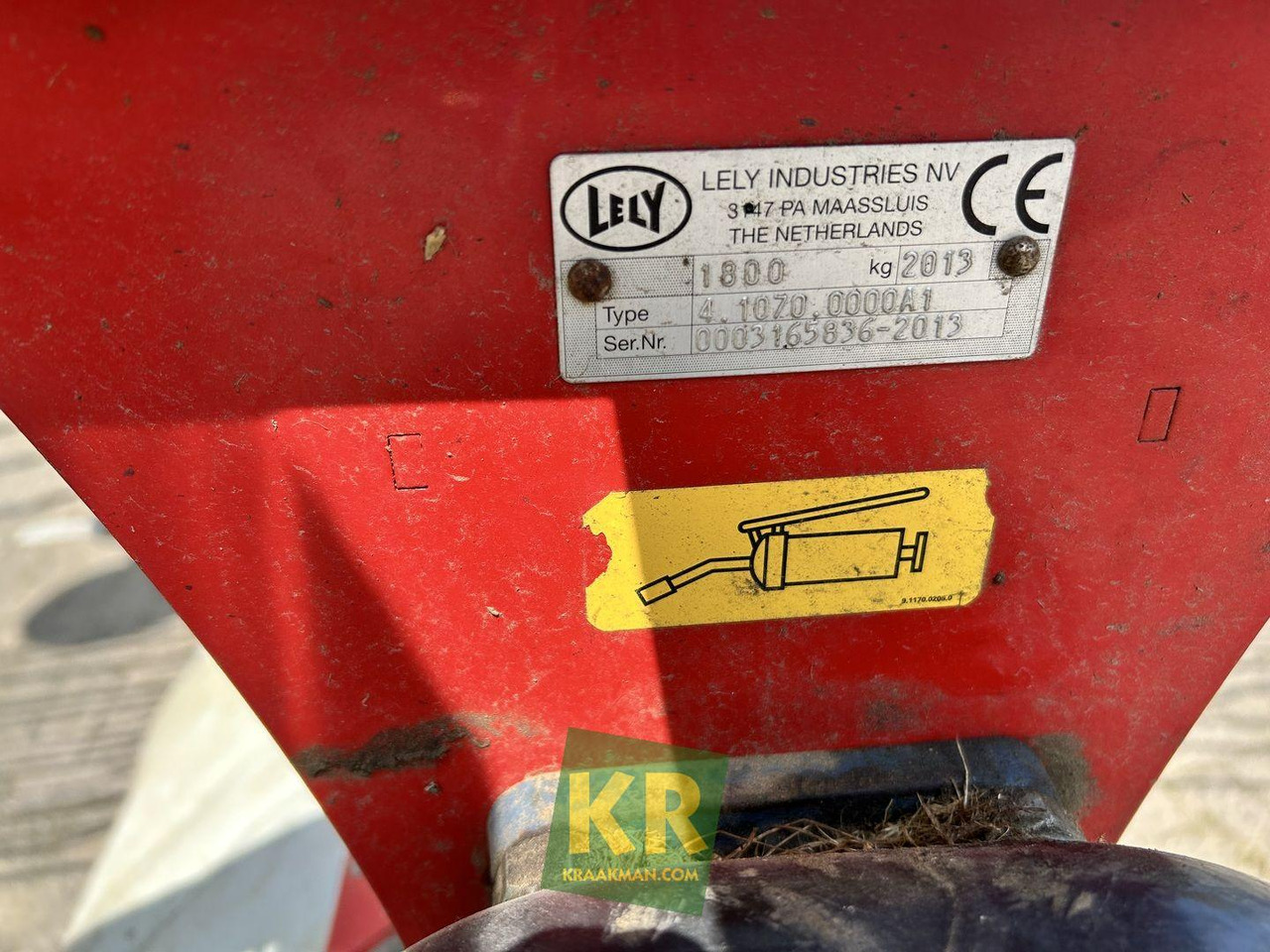 Lely Overig - Hooischudder: afbeelding 1 Lely Overig - Hooischudder: afbeelding 1