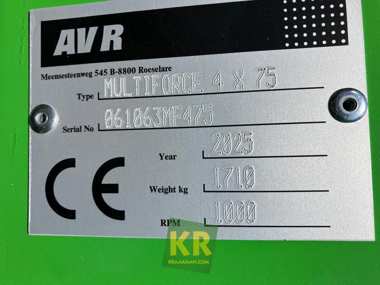 MultiForce AVR - Cultivator: afbeelding 1 MultiForce AVR - Cultivator: afbeelding 1