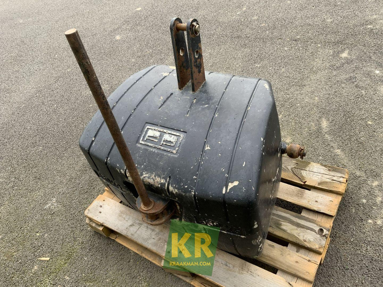 Pateer 600KG - Tegenwicht: afbeelding 1 Pateer 600KG - Tegenwicht: afbeelding 1
