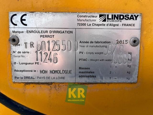 TR 125 haspel Perrot - Irrigatiesysteem: afbeelding 3 TR 125 haspel Perrot - Irrigatiesysteem: afbeelding 3