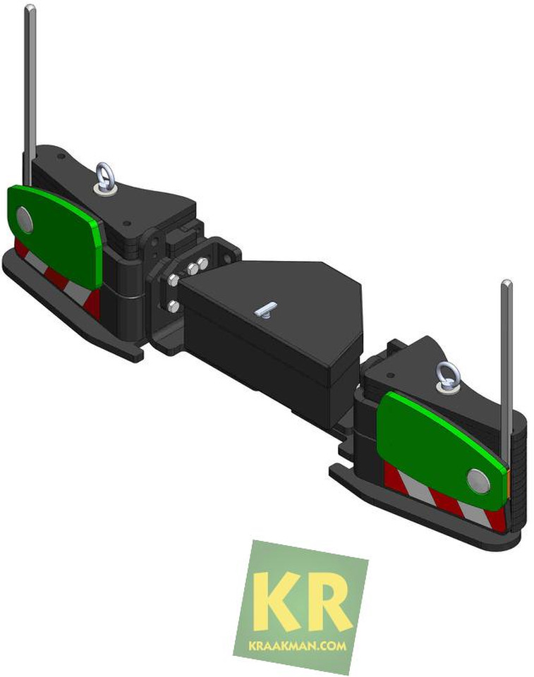 Weight-Line 400 Extra Agribumper - Bumper voor Landbouwmachine: afbeelding 1 Weight-Line 400 Extra Agribumper - Bumper voor Landbouwmachine: afbeelding 1