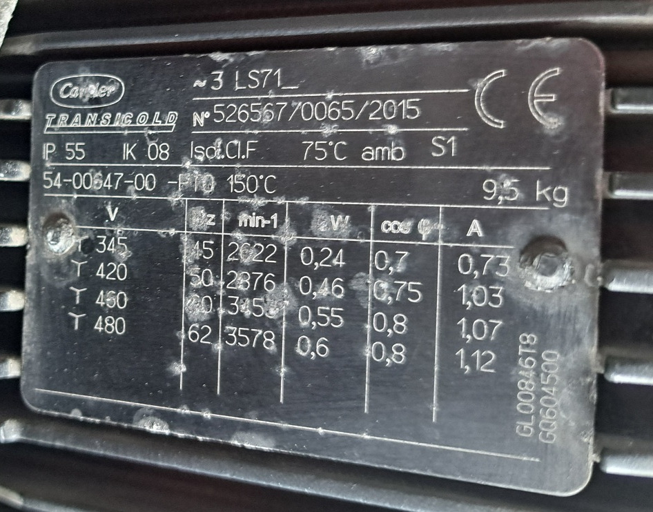 Fan MOTOR, CONDENSER - Ventilator: afbeelding 3 Fan MOTOR, CONDENSER - Ventilator: afbeelding 3