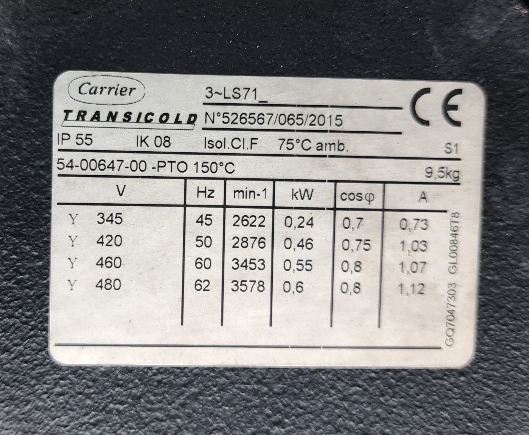 Fan MOTOR, CONDENSER - Ventilator: afbeelding 2 Fan MOTOR, CONDENSER - Ventilator: afbeelding 2