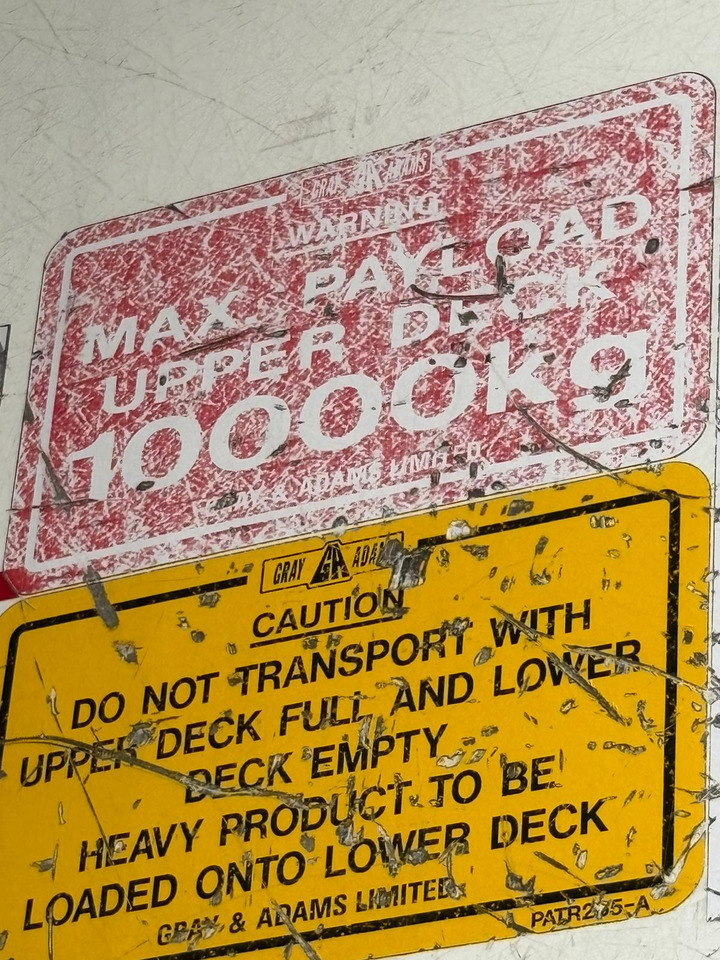 Koelwagen oplegger Gray and Adams 2010 Vector 1850 – D12: afbeelding 15 Koelwagen oplegger Gray and Adams 2010 Vector 1850 – D12: afbeelding 15