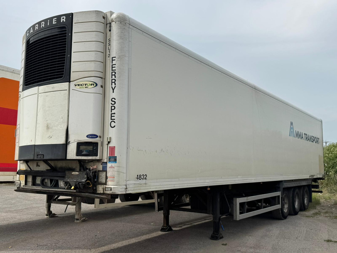 Gray and Adams 2012 Vector 1850 MT – 4832 - Koelwagen oplegger: afbeelding 2 Gray and Adams 2012 Vector 1850 MT – 4832 - Koelwagen oplegger: afbeelding 2