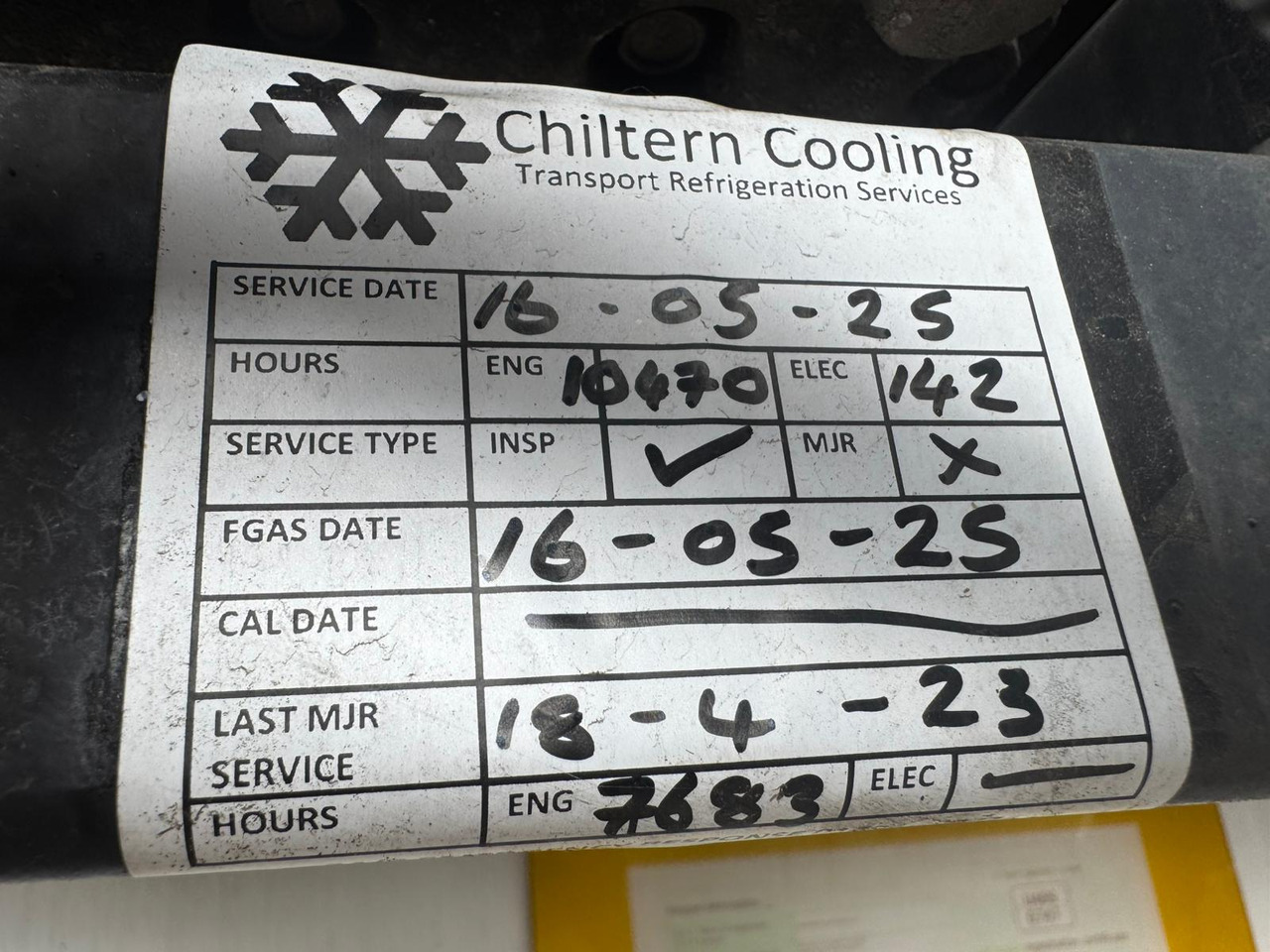 Gray and Adams 2015 Vector 1350 – MJG038 - Koelwagen oplegger: afbeelding 3 Gray and Adams 2015 Vector 1350 – MJG038 - Koelwagen oplegger: afbeelding 3