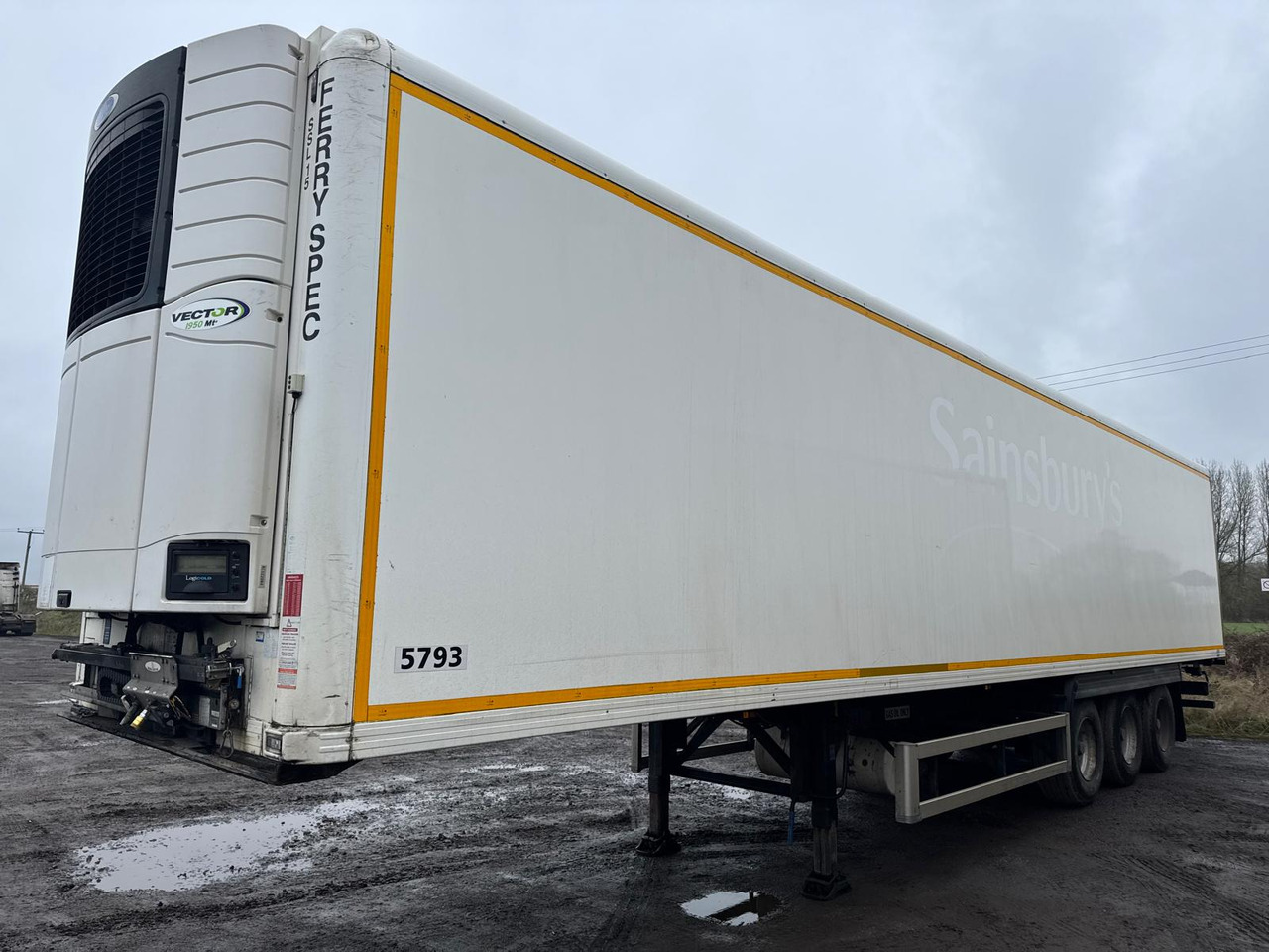 Gray and Adams 2015 Vector 1950 MT - Koelwagen oplegger: afbeelding 1 Gray and Adams 2015 Vector 1950 MT - Koelwagen oplegger: afbeelding 1