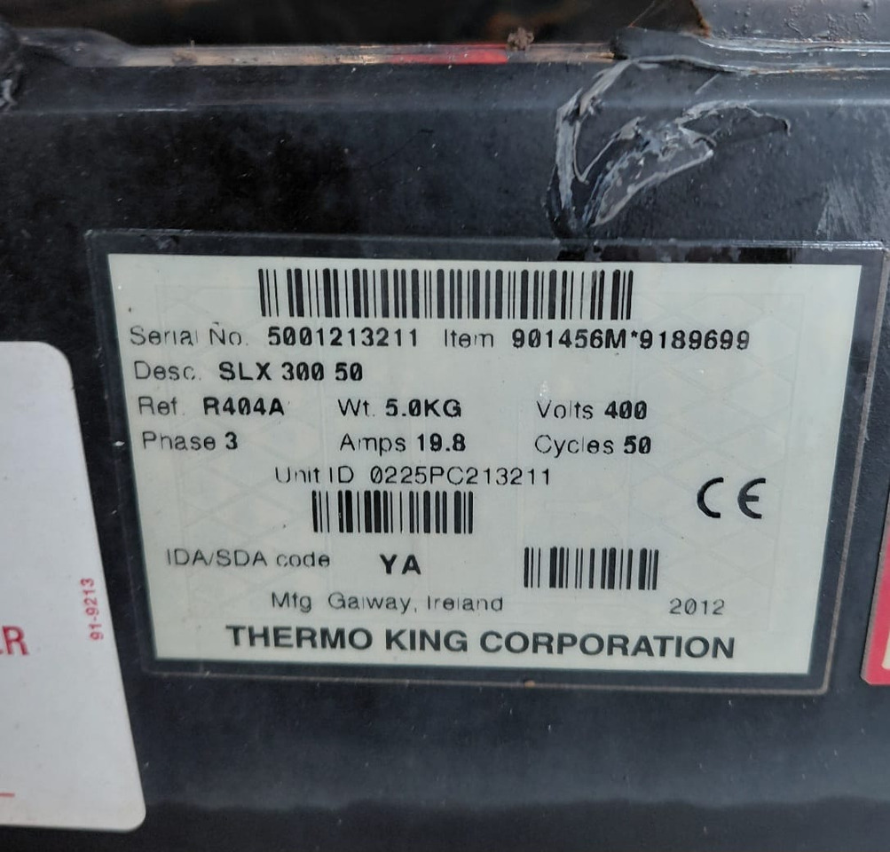 Thermo King SLX300 – S/N : 5001213211 - Koelunit: afbeelding 2 Thermo King SLX300 – S/N : 5001213211 - Koelunit: afbeelding 2
