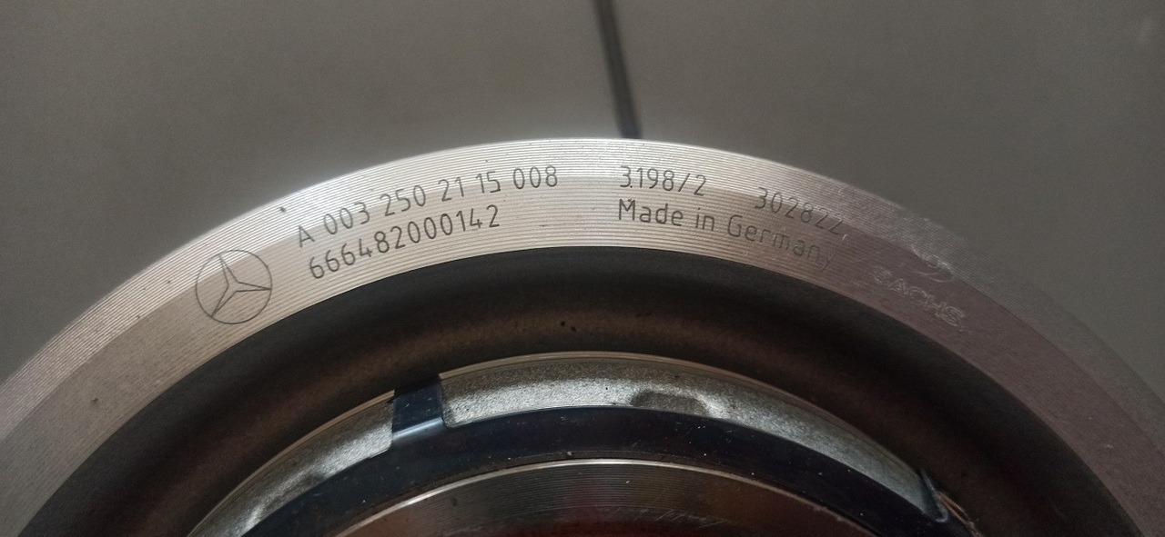 MERCEDES-BENZ ACTROS ANTOS AROCS ATEGO MP4 MP5 0032502115 - Koppeling en onderdelen voor Vrachtwagen: afbeelding 2 MERCEDES-BENZ ACTROS ANTOS AROCS ATEGO MP4 MP5 0032502115 - Koppeling en onderdelen voor Vrachtwagen: afbeelding 2