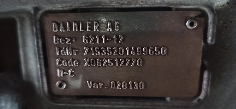 MERCEDES-BENZ G211-12 ACTROS MP4 - Versnellingsbak en onderdelen voor Vrachtwagen: afbeelding 5 MERCEDES-BENZ G211-12 ACTROS MP4 - Versnellingsbak en onderdelen voor Vrachtwagen: afbeelding 5