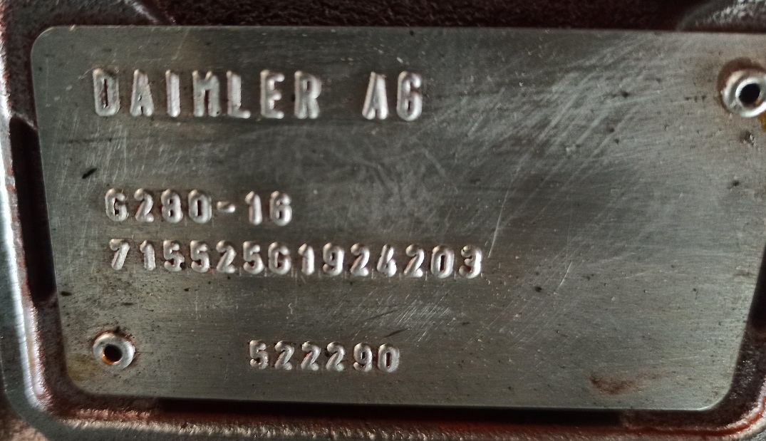 MERCEDES-BENZ G280-16 ACTROS MP3 - Versnellingsbak en onderdelen voor Vrachtwagen: afbeelding 4 MERCEDES-BENZ G280-16 ACTROS MP3 - Versnellingsbak en onderdelen voor Vrachtwagen: afbeelding 4