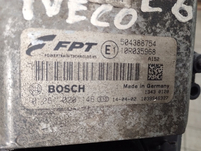 STEROWNIK SILNIKA IVECO STRALIS E6 460 0281020146 504388754 - ECU: afbeelding 2 STEROWNIK SILNIKA IVECO STRALIS E6 460 0281020146 504388754 - ECU: afbeelding 2