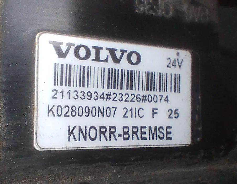 Zawór ECAS VOLVO FH500 FH550 6x4 21133934 2023 - Elektrisch systeem voor Vrachtwagen: afbeelding 2 Zawór ECAS VOLVO FH500 FH550 6x4 21133934 2023 - Elektrisch systeem voor Vrachtwagen: afbeelding 2