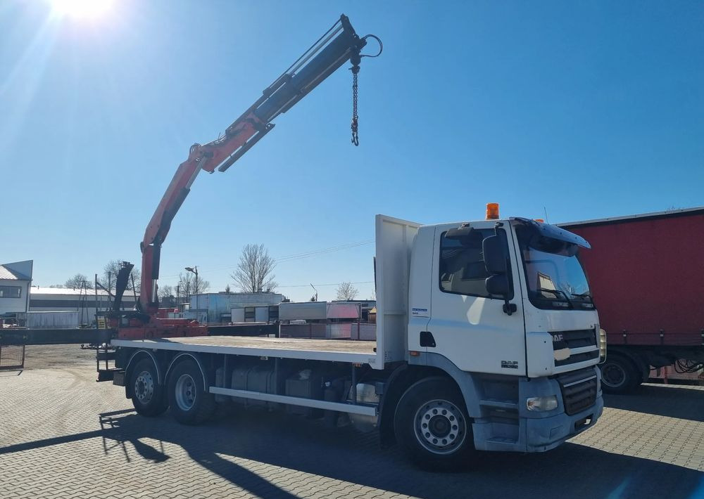 DAF CF 85 360 - Vrachtwagen met open laadbak, Kraanwagen: afbeelding 2 DAF CF 85 360 - Vrachtwagen met open laadbak, Kraanwagen: afbeelding 2