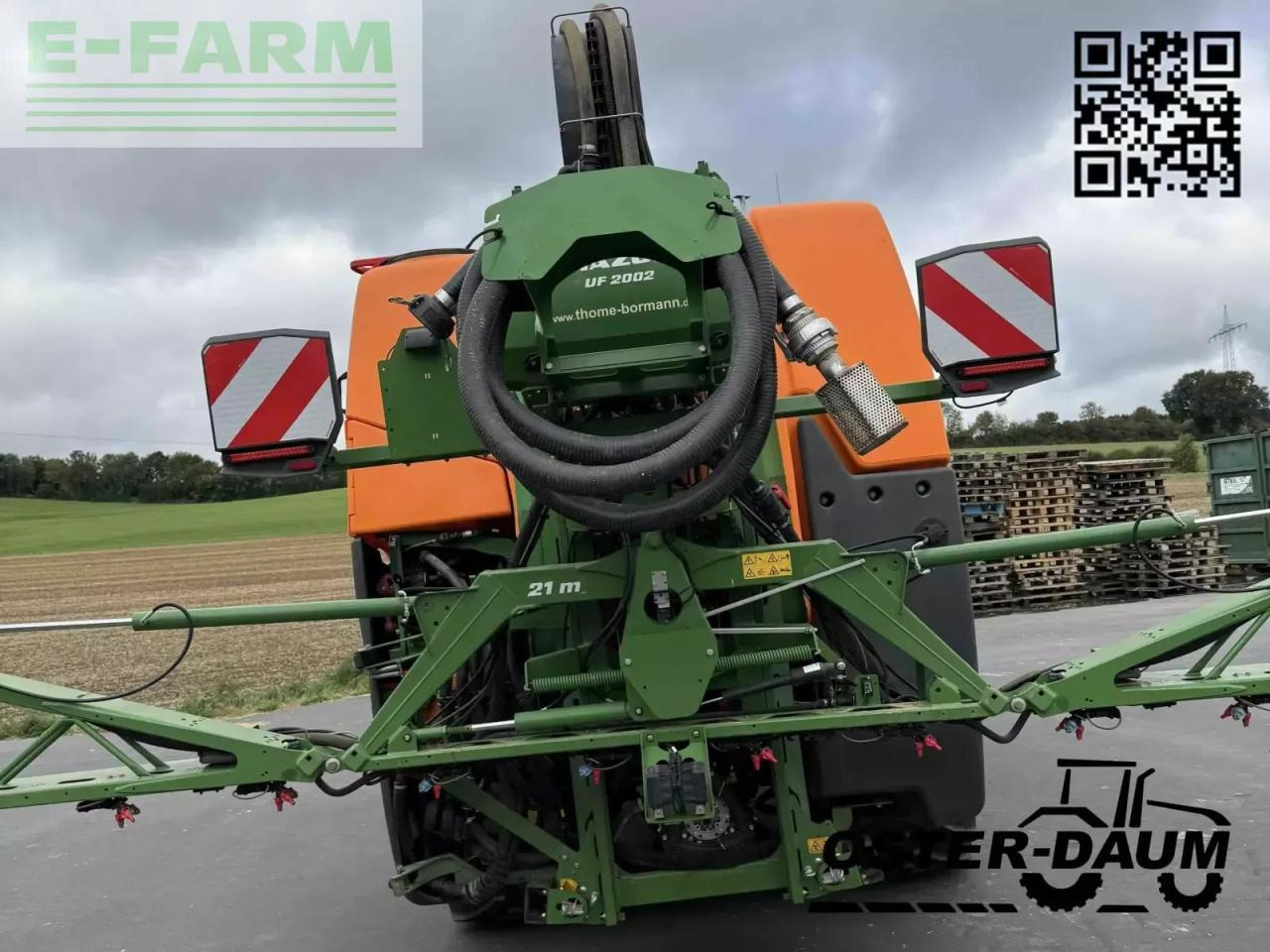 Amazone uf 2002 & ft 1001 - Getrokken veldspuit: afbeelding 5 Amazone uf 2002 & ft 1001 - Getrokken veldspuit: afbeelding 5