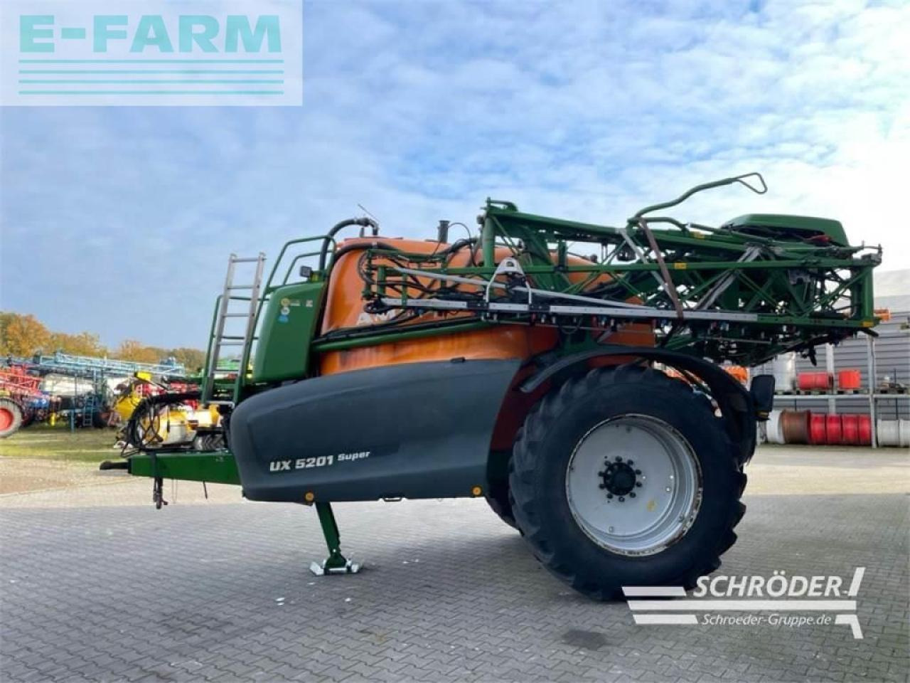 Amazone ux 5201 super - Getrokken veldspuit: afbeelding 4 Amazone ux 5201 super - Getrokken veldspuit: afbeelding 4