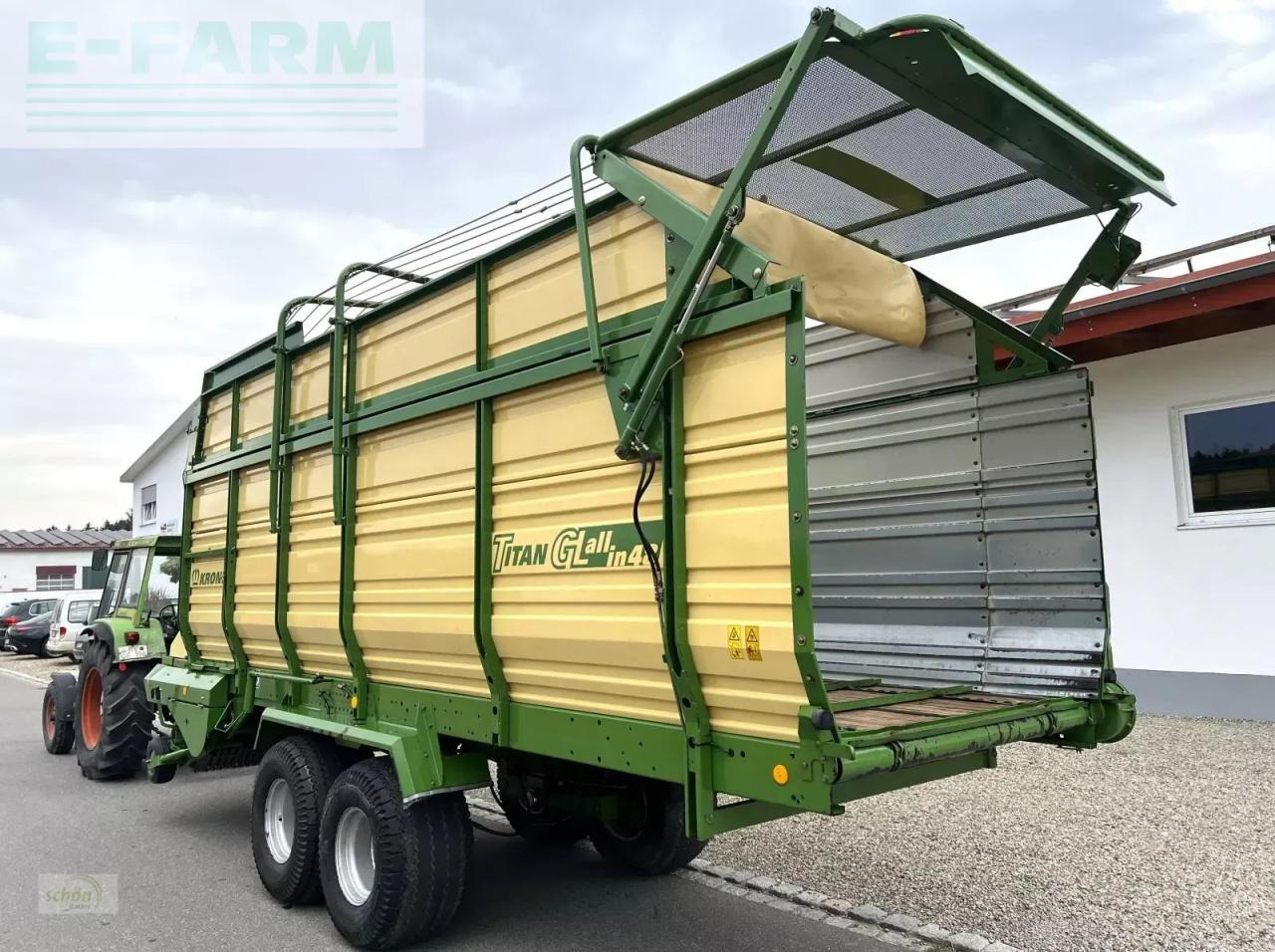 Krone titan 6/48 gl all in - ein großer schwingen-ladewagen mit druckluftbremse - Andere machine: afbeelding 5 Krone titan 6/48 gl all in - ein großer schwingen-ladewagen mit druckluftbremse - Andere machine: afbeelding 5