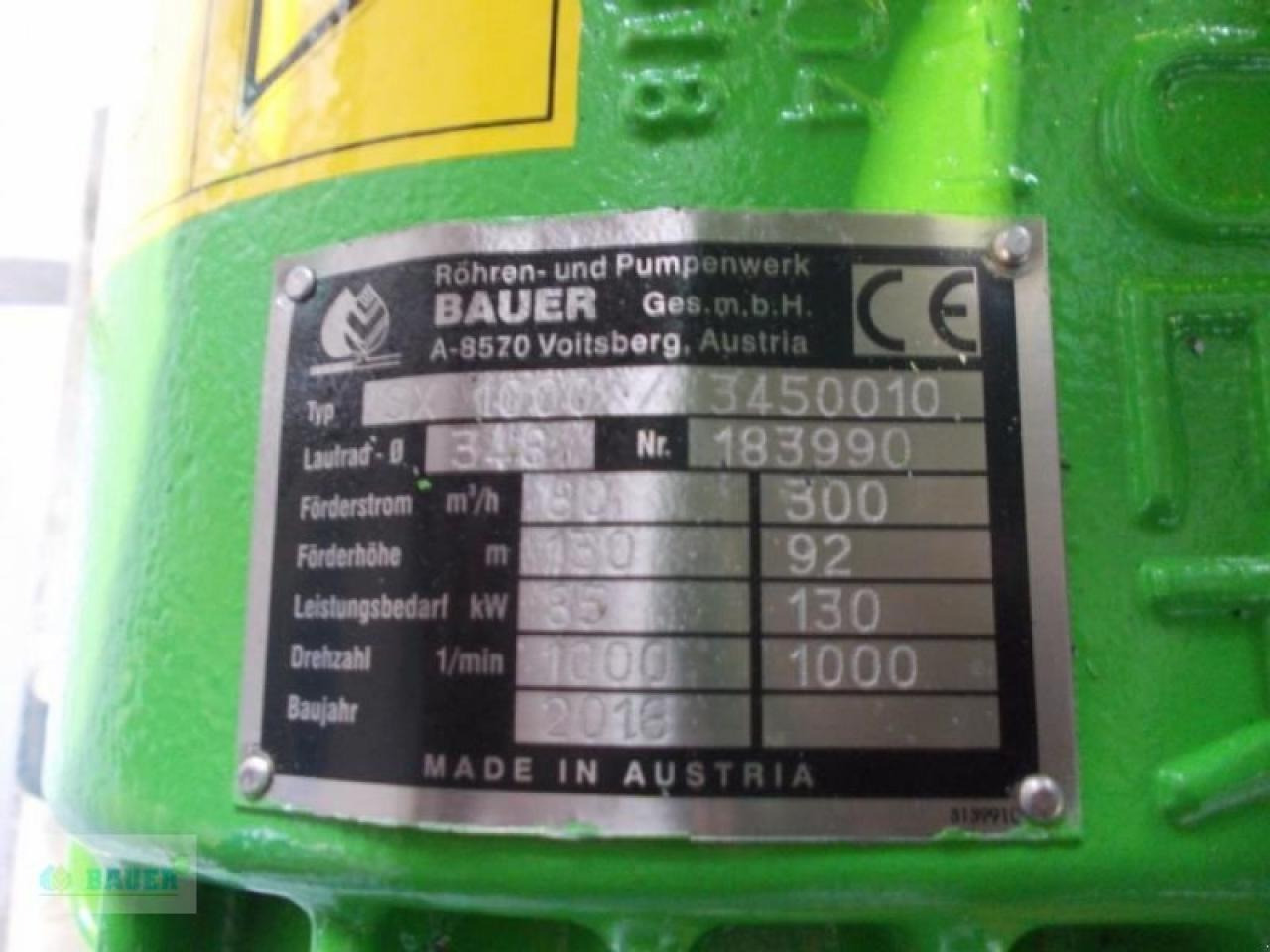 Bauer sx 1000 - Irrigatiesysteem: afbeelding 5 Bauer sx 1000 - Irrigatiesysteem: afbeelding 5