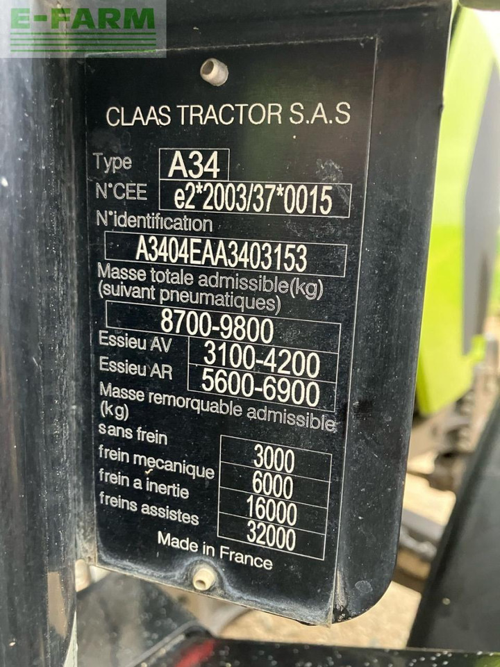 Tractor CLAAS ARION 530: afbeelding 13